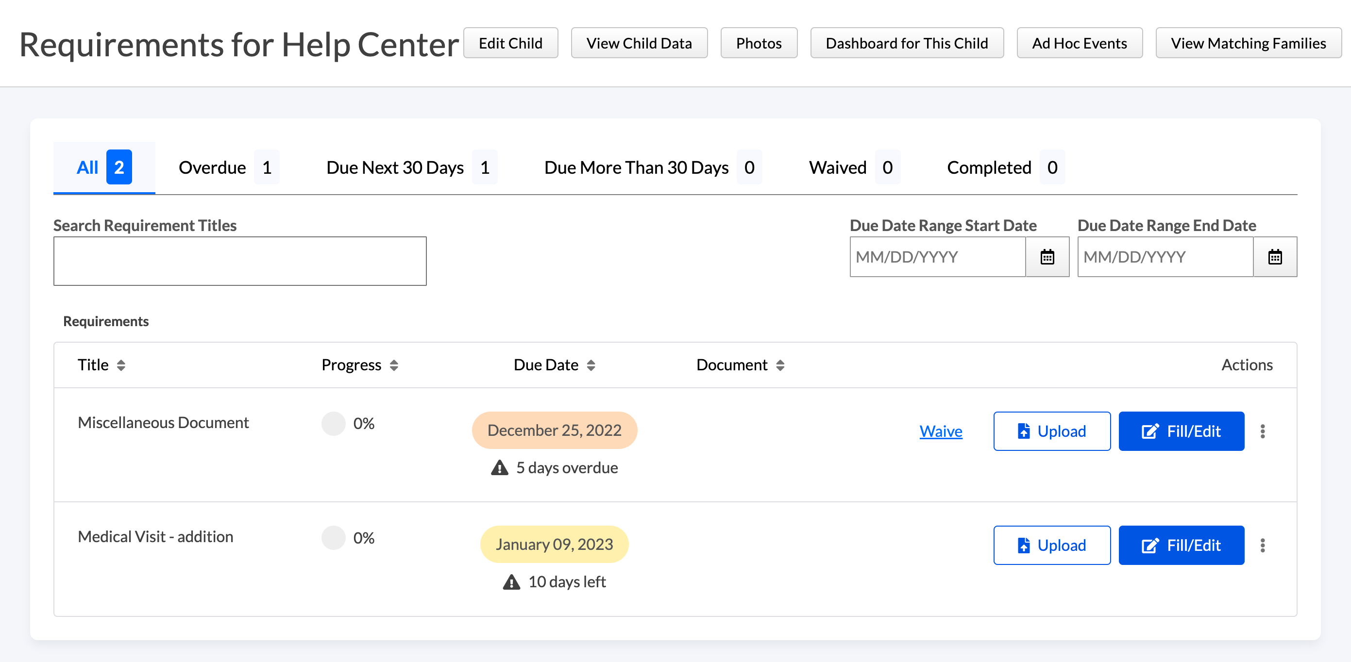 Case Management – Binti